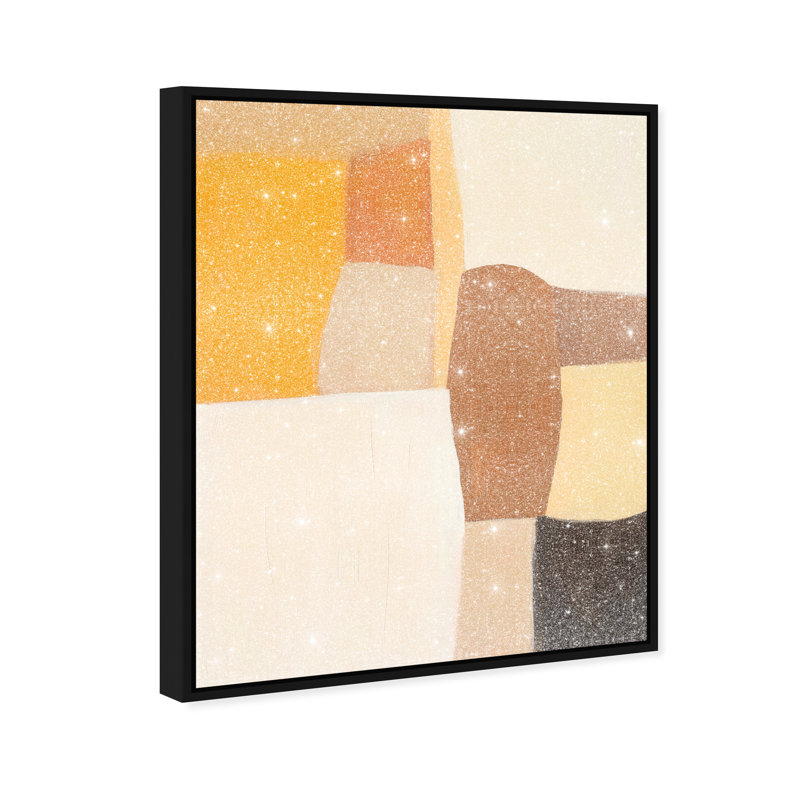 Tawny Hues I Canvas Abstract Print by Oliver Gal, Black Frame, 16 x 20, Black Frame, 46"H x 37"W