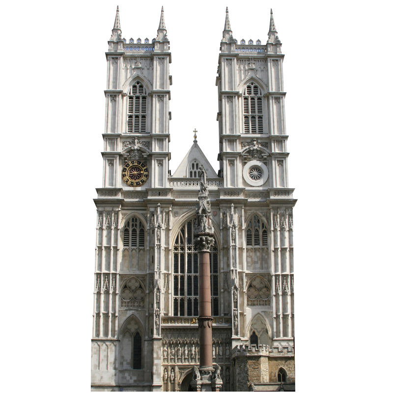 Westminster Abbey Cardboard Standup