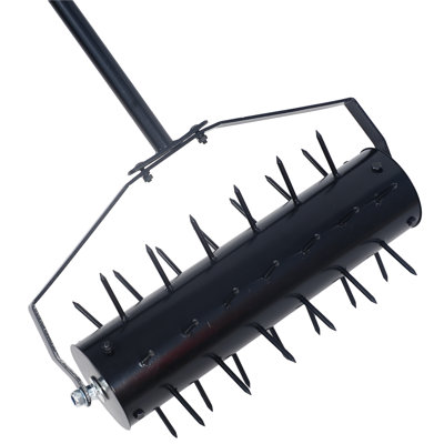 Rolling Manual Lawn Aerator, Home Aerator Lawn Tool Pusher, 58-Inch Handle Push Lawn Aerator For Lawns, Yards And Gardens