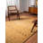 Manns Hand Knotted Loom Wool Eco-Friendly Area Rugs - Rectangle, Gold Color, Contemporary Modern Design, High Pile Thick Handmade Anti Skid Area Rugs for Living Room, Bed Room-121869893-121869895
