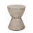 Outdoor Lightweight Concrete Side Table,MGO End Table,Light Gray