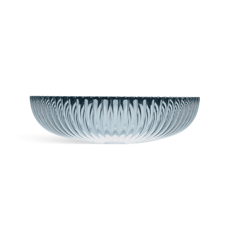 Salute Vessel Bathroom Sink, Translucent Dusk