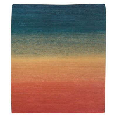 Twilight Hand Woven Wool Ombre Area Rug