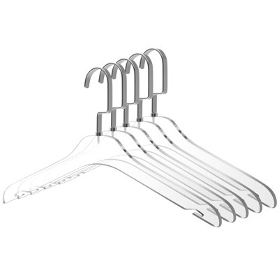 Acrylic Coat and Shirt Hanger Standard Hanger for Dress/Shirt/Sweater