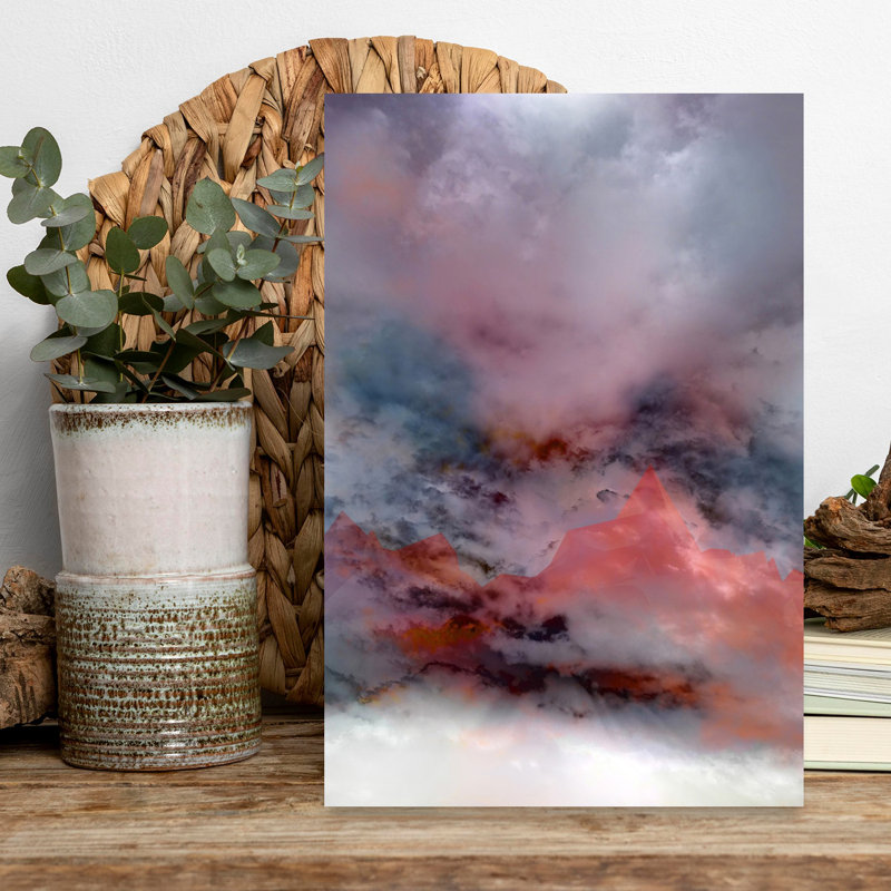 Contemporary Art Bold Abstract Contemporary Landscape Nature Wall Art by Angelo Cerantola - Wrapped Canvas Print