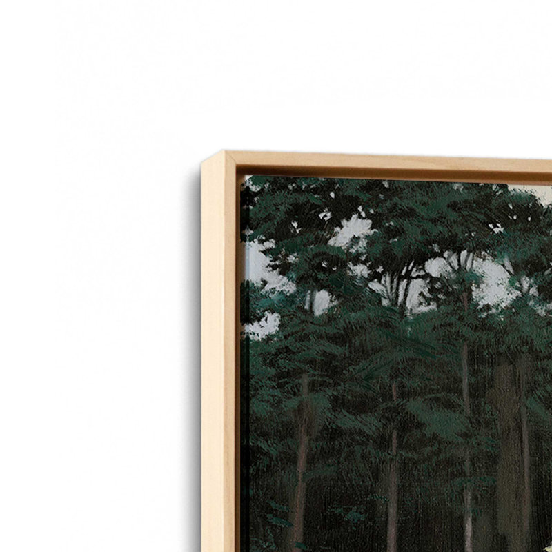 «The Fairway I» par Wellington Studio, reproduction d'art, L 36 x H 24, Tanné, Toile avec cadre