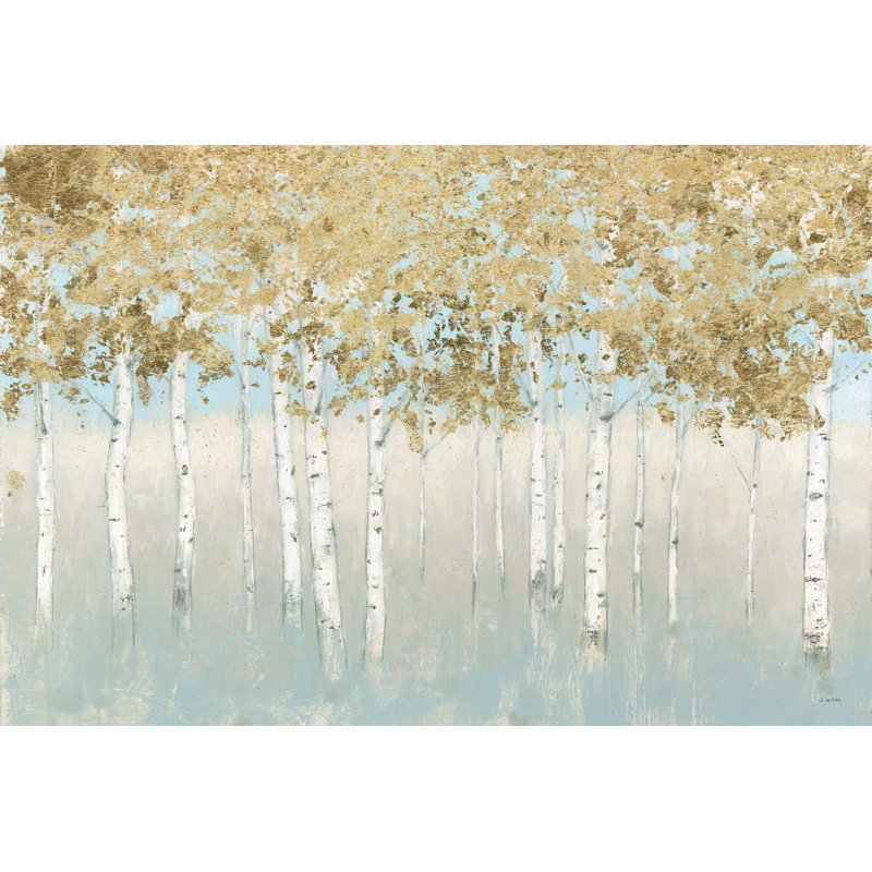 Shimmering Forest by James Wiens - 1 Piece Wrapped Canvas Painting, 81cm H x 122cm W
