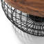 Clune Pedestal Coffee Table with Storage