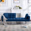 Canapé-lit de futon convertible inclinable 74 po Elegra-23285473
