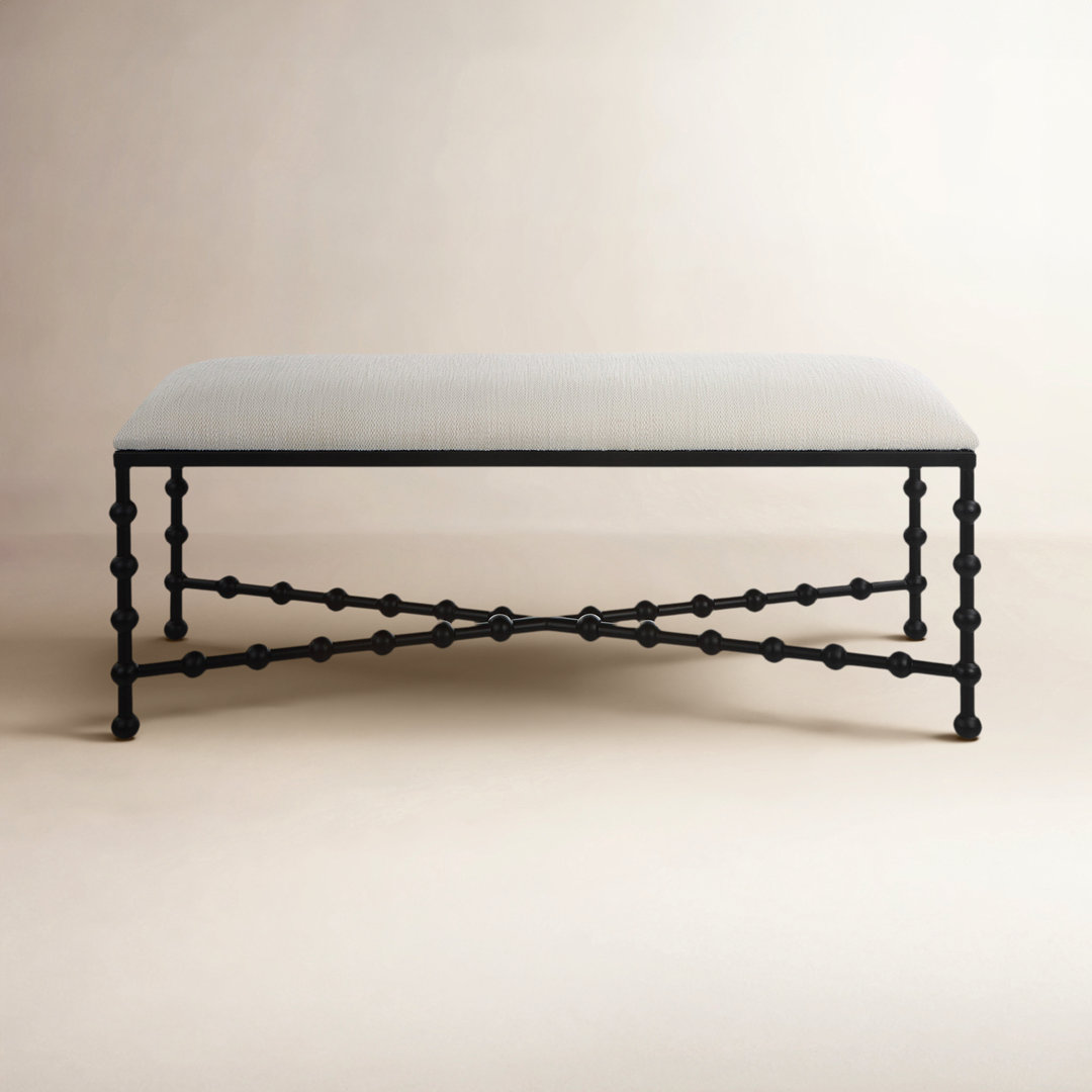 Capri Polyester Upholstered Storage Bench Birch Lane™