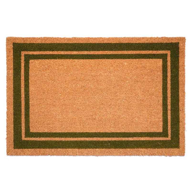 Tapis d'entrée antidérapant Mariah, 2 pi x 3 pi, Sauge vert