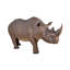 Statue de rhinocéros grandeur nature
