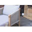 FSC 1 Roma Sunlounger with Left/Right side pullout side table