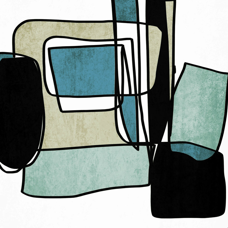 Dessin au trait abstrait Irena Orlov 25, H 12 po x l 12 po