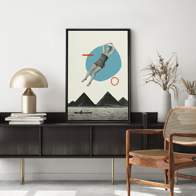 Lie Down, Black, 36" H x 24" W