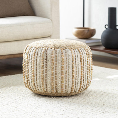 Susie Jute Pouf