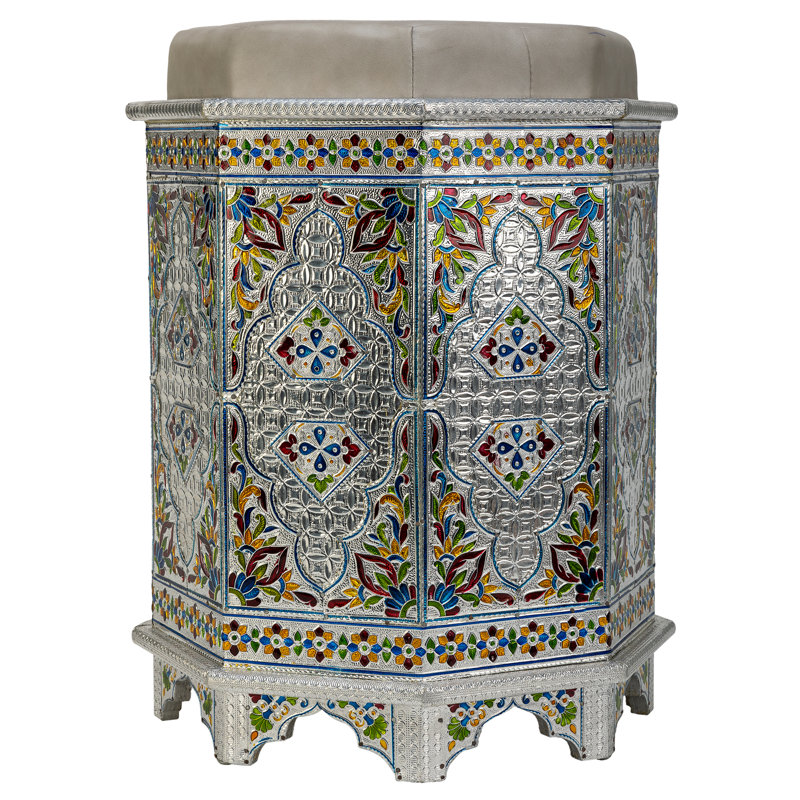 Bascomb Aluminium Accent Stool
