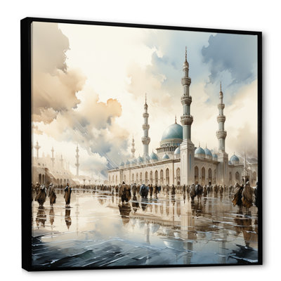 «Mosquée du propane», art mural