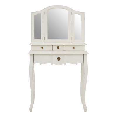 Aimee Dressing Table with Mirror