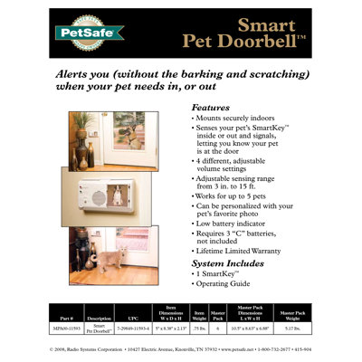 Smart Pet Doorbell