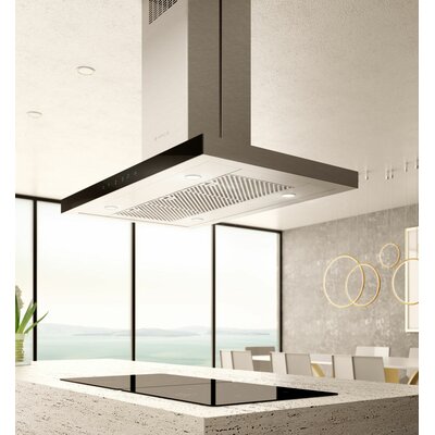 36"" Maggiore 600 CFM Ducted Island Range Hood -  Elica, EMG636S1