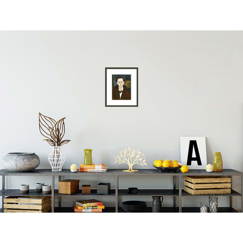 «Elena Pavlowski» par Amedeo Modigliani, impression giclée sur cadre, H 13,75 po x l 16,48 po