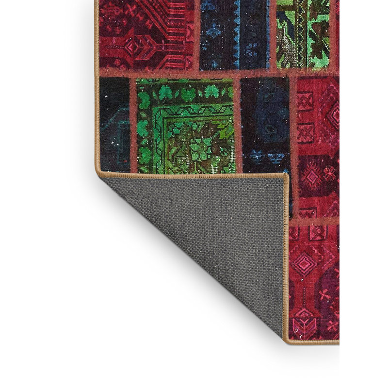 Abstract Indoor Rug, Rectangle 7' x 9'