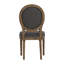 Chaise rembourrée Baril-445823134