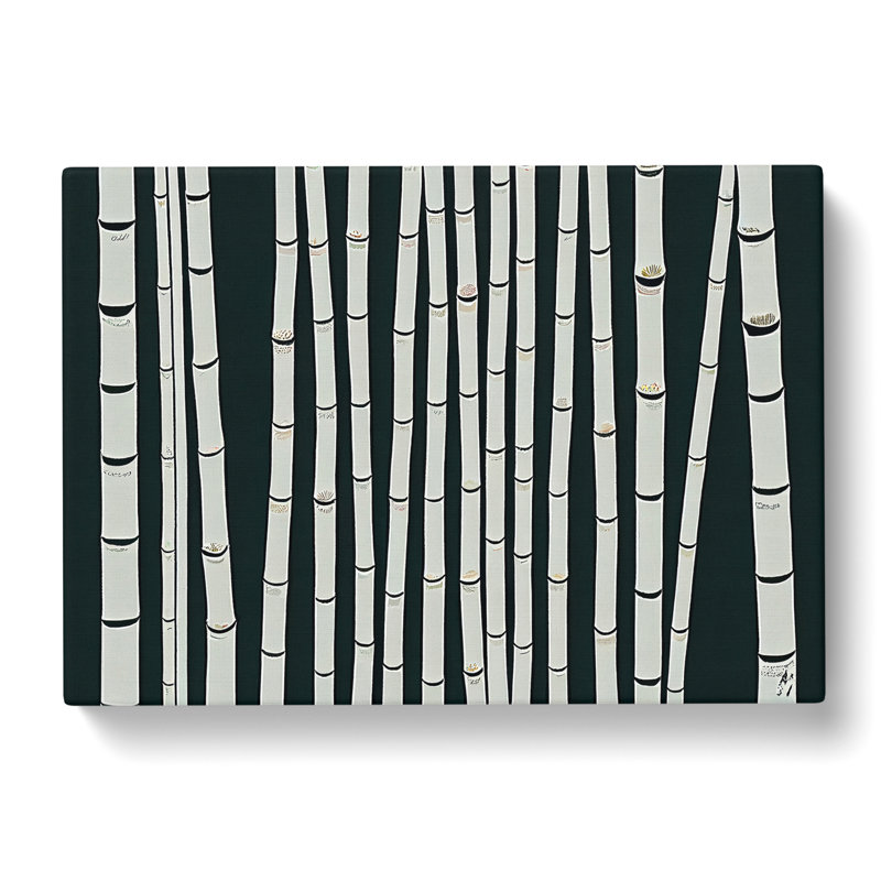 Appealing Bamboo Forest - Wrapped Canvas, 35cm H x 50cm W x 3cm D