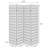 Sartre Black 4-Panel Room Divider Folding Shoji Screen