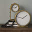 Waylon 11.0L X 3.1W X 11.0H Metal W/Studs Round Table Clock-210295780