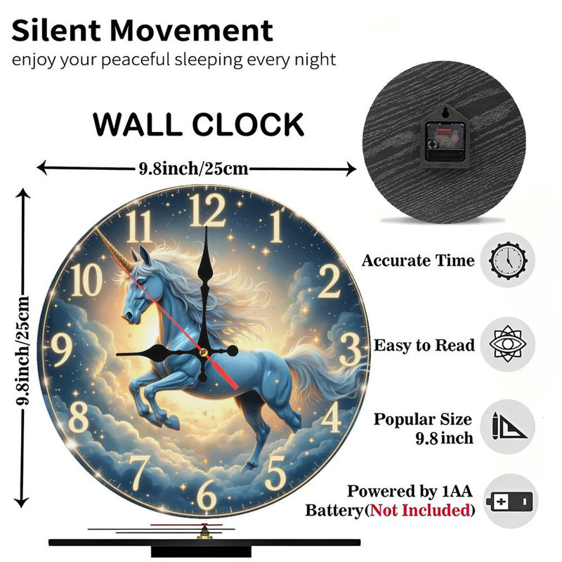 Horloge murale élégante