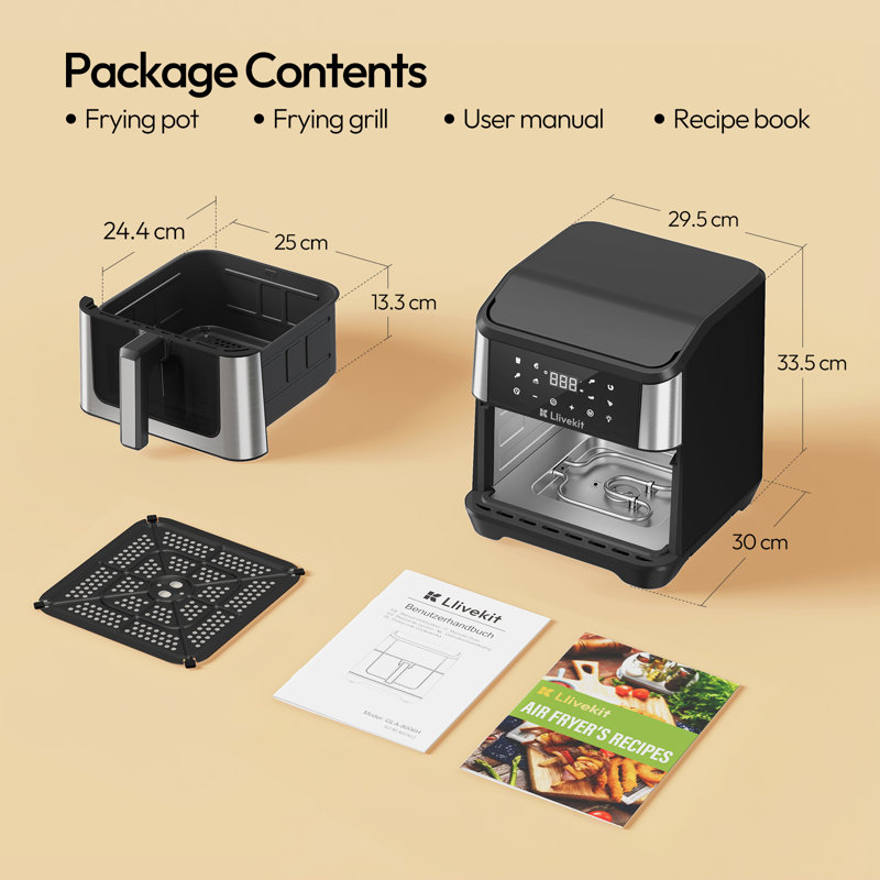WOLTU 8.5L Air Fryer