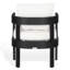 Outdoor Dining Armchair with Cushions