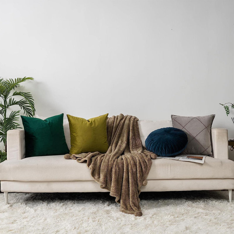 Coussin décoratif, Vert foncé