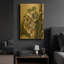 «Brown-Eyed Beauties» par Barbara Keith, art mural en métal doré, 16 po x 24 po-1056742490