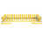 Yellow/White Striped