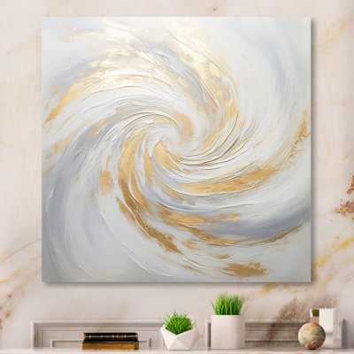 Vortex II doré et blanc