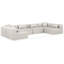 Canapé modulaire en similicuir 6 pièces Houswerth-94884336