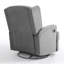 Fauteuil inclinable et oscillant rembourré classique-1406458707