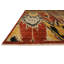 Jazz Hand Knotted Wool Area Rug in Brick