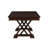 Gnadenhutten Espresso Rectangular Extendable Dining Table