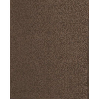 Wool Oriental Area Rug in Brown