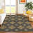 Machine Washable Indoor/Outdoor Lanphear ACN2410 Global Rug-1272705541