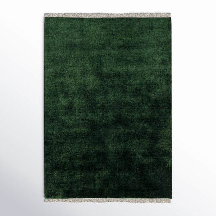 Clio Wool Green Rug