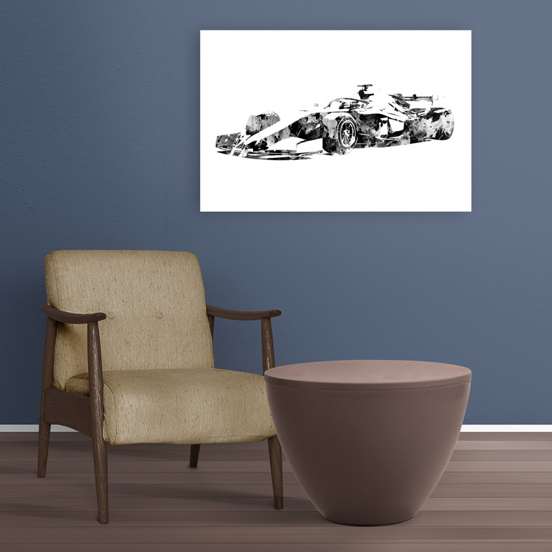 Reproduction d'art abstrait cheval abstrait moderne, H 24 po x l 36 po