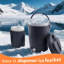 Distributeur d'eau portable 2,2 gallons / 8 L pour refroidisseur d'eau, distributeur isotherme avec bec et 33 oz