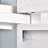 Lakissia 13.75'' Wide 4 - Shelf Storage Cabinet-1446498453