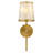 Windley 1-Light Brushed Gold Wall Sconce