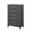 Commode 5 tiroirs Baelor